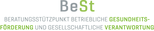 Logo Beratungsstützpunkt betriebliche Gesundheitsförderung und gesellschaftliche Verantwortung (BeSt)
